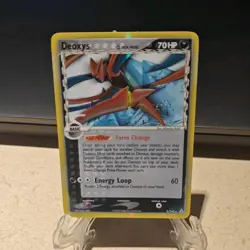 Pokemon Deoxys EX Holon Phantoms 3/110 Holo Rare Basic 70 HP Energy Loop Card - Image 1