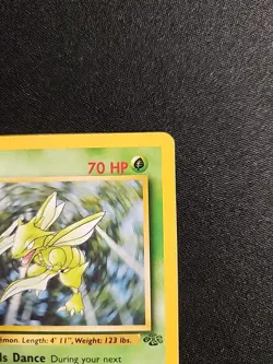 Pokemon TCG Scyther Jungle Non Holo Rare Card 26/64 - Image 3