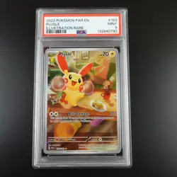 PSA 9 Plusle 193/182 Pokemon Paradox Rift Graded Card - Image 1