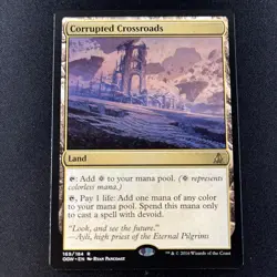 x1 Corrupted Crossroads R MTG Commander: Modern Horizons 3 M/NM, English - Image 1