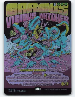 Gargos, Vicious Watcher #1329 Foil Secret Lair Drop Series - Image 1