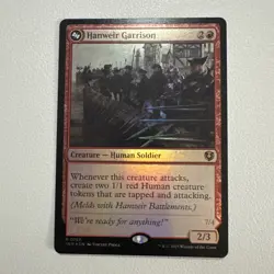 Hanweir Garrison (NM Foil) INR-0157 Rare MTG - Image 1