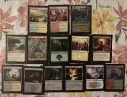 Custom Commander Dinosaur Deck : Gishath, Sun's Avatar Fully Sleeved And Boxed - Image 3