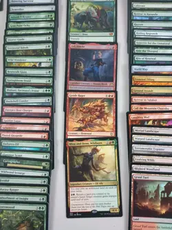 Magic 100 Commander Deck Phylath Landfall Elementals PlantFall Ready To Play - Image 3