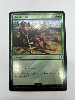 Harmonize (Surge Foil) - Universes Beyond: Fallout (PIP) 0729 NM free shipping - Image 1