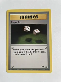 Gambler 60/62 Fossil Near Mint 1999 Pokemon - Image 1