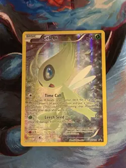 Celebi XY111 Black Star Promo Holo Pokemon TCG Legendary Card - Image 1