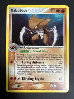 Pokemon TCG Kabutops EX Power Keepers 10/108 Holo Rare NM - Image 1