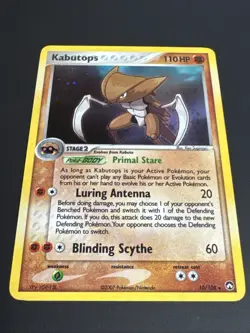Pokemon TCG Kabutops EX Power Keepers 10/108 Holo Rare NM - Image 2