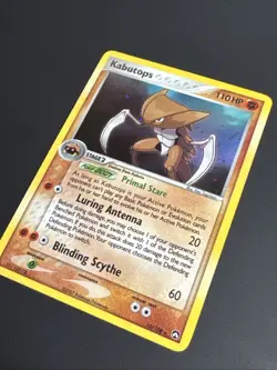 Pokemon TCG Kabutops EX Power Keepers 10/108 Holo Rare NM - Image 5