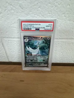 Pokemon TCG Gardevoir ex 233/091 SV: Paldean Fates Illustration Rare Holo PSA 10 - Image 1