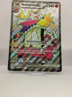 Pokemon Black Star Promo XXL Skelokrok ex SVP 081 Deutsch - Image 1