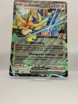 Pokemon Karte Hops Zacian ex SVP 193 XXL Jumbo Oversize Promo Deutsch - Image 1