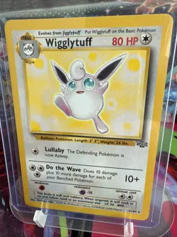 Pokemon TCG Wigglytuff Jungle Card 32/64 Unlimited Rare Never Played, NM! - Image 1