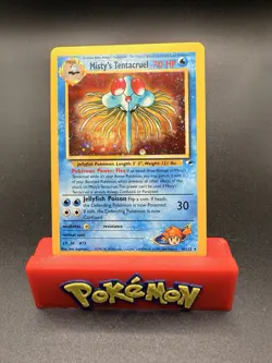 MISTY'S TENTACRUEL | Pokemon TCG Gym Heroes 10/132 | Rare Holo | NM - Image 1