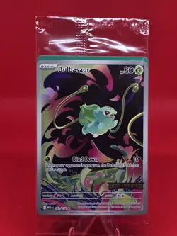 Pokemon TCG Bulbasaur 133/132 Mega Evolution SEALED Stamped Promo - Image 1