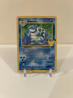 Pokemon 25th Anniversary Celebration Blastoise 2/102 Holo Classic Collection NM - Image 1