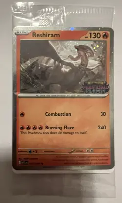 Pokemon Phantasmal Flames Reshiram 017/094 Promo Stamped Sealed TCG - Image 1