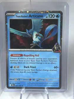 Pokemon DRI Team Rockets Promo Set Zapdos Articuno Tyranitar Cosmo Holo NM +Coin - Image 3