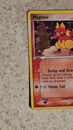 Magmar EX Team Rocket Returns #44/109 Reverse Holo 2004 Stamped Pokemon - Image 4
