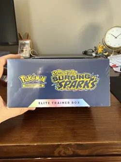 Pokemon TCG Scarlet & Violet Surging Sparks Elite Trainer Box ETB Factory Sealed - Image 5