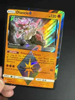 Diancie 74/131 – SM Forbidden Light Prism Holo Rare – Pokemon TCG NM - Image 5