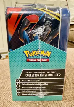 Pokemon TCG, 2025 Mega Evolution Fall Collector Chest Lunch Box Tin - Image 2