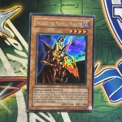 Yugioh! Breaker the Magical Warrior MFC-071 Ultra Rare Unlimited Vintage LP - Image 1