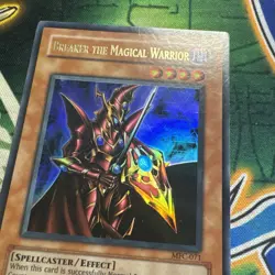Yugioh! Breaker the Magical Warrior MFC-071 Ultra Rare Unlimited Vintage LP - Image 2