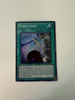 Yugioh - Power Bond - Secret Rare - Unlimited - LCGX-EN184 - NM - Image 1
