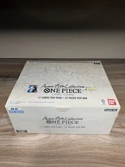 Booster Box One Piece EB-02 Anime 25th Collection ENG SEALED - Image 2