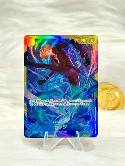 Sanji OP06-119 SEC Jap Wings of the Captain - One Piece Card - NM - Image 1