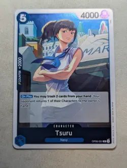 OP06-051 - Tsuru - Wings of the Captain - ONE PIECE CARD GAME - Image 1