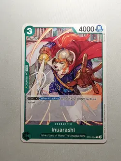 Inuarashi OP01-034 C - One Piece Card Game - Romance Dawn - Image 1
