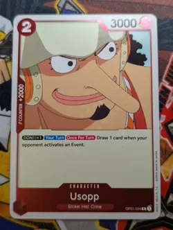 Usopp - OP01-004 - One Piece Card Game - Romance Dawn - Image 1