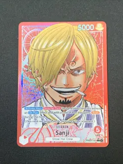 One Piece TCG SANJI PRB01-001 L - ENG ENGLISH - Image 1