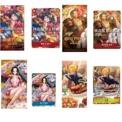 Pre-Order One Piece Chinese 4-Set New Year Red Packet Collection Luffy Boa Sanji - Image 3