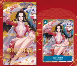 Pre-Order One Piece Chinese 4-Set New Year Red Packet Collection Luffy Boa Sanji - Image 5