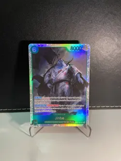 Jinbe OP11-031 [ A Fist of Divine Speed ] Super Rare SR Foil One Piece TCG - Image 1