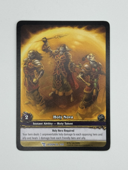 World of Warcraft TCG Legion 70/319 Extended Art Holy Nova - Image 1
