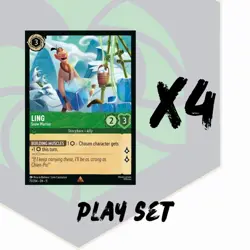 Disney Lorcana Winterspell Emerald Rare Play Sets - Image 2