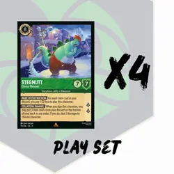 Disney Lorcana Winterspell Emerald Rare Play Sets - Image 3