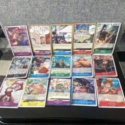 One Piece Card Game Card Lot Luffy Robin Sanji Zoro Katakuri Bandai 56x - Image 2