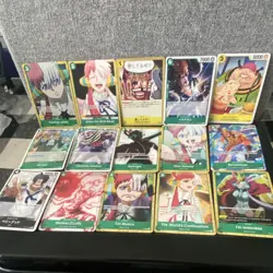 One Piece Card Game Card Lot Luffy Robin Sanji Zoro Katakuri Bandai 56x - Image 3