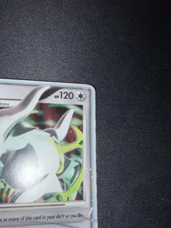 Arceus LV.X Black Star Promo Holo DP56 Diamond & Pearl Pokemon TCG English Card - Image 3