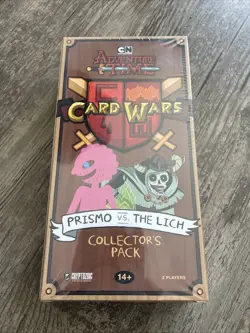 Adventure Time Card Wars Prismo Vs The Lich Game Collectors Pack 2025 Sealed New - Image 1