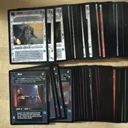 STAR WARS CCG SPECIAL EDITION COMPLETE COMMON UNCOMMON FIXED SET 204 CARDS - Image 2