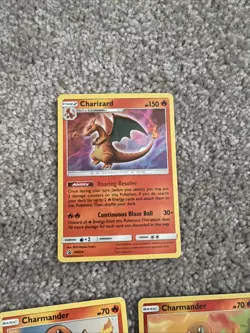 Lot Of 13 Charmander Chameleon Charizard Cards - Image 2