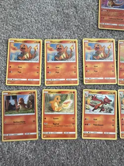 Lot Of 13 Charmander Chameleon Charizard Cards - Image 3