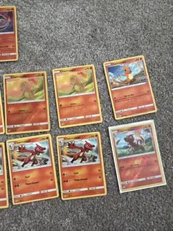 Lot Of 13 Charmander Chameleon Charizard Cards - Image 4